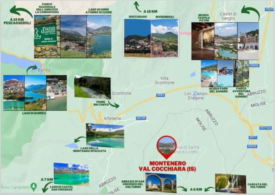 Вілла Il Borgo Della Zittola Montenero Val Cocchiara Екстер'єр фото